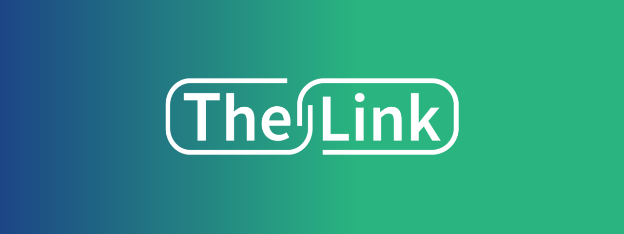 A graphic visual of our The Link logo.