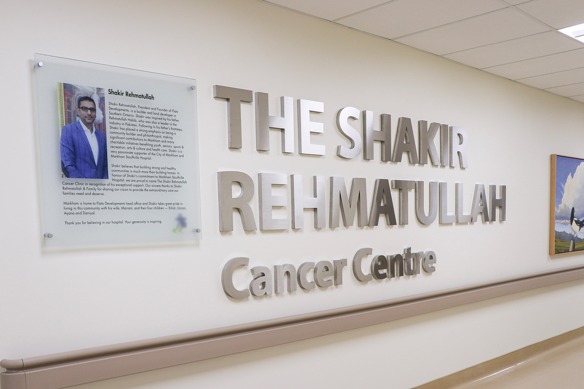 Oak Valley Health  The Shakir Rehmatullah Cancer Centre - Oak Valley Health