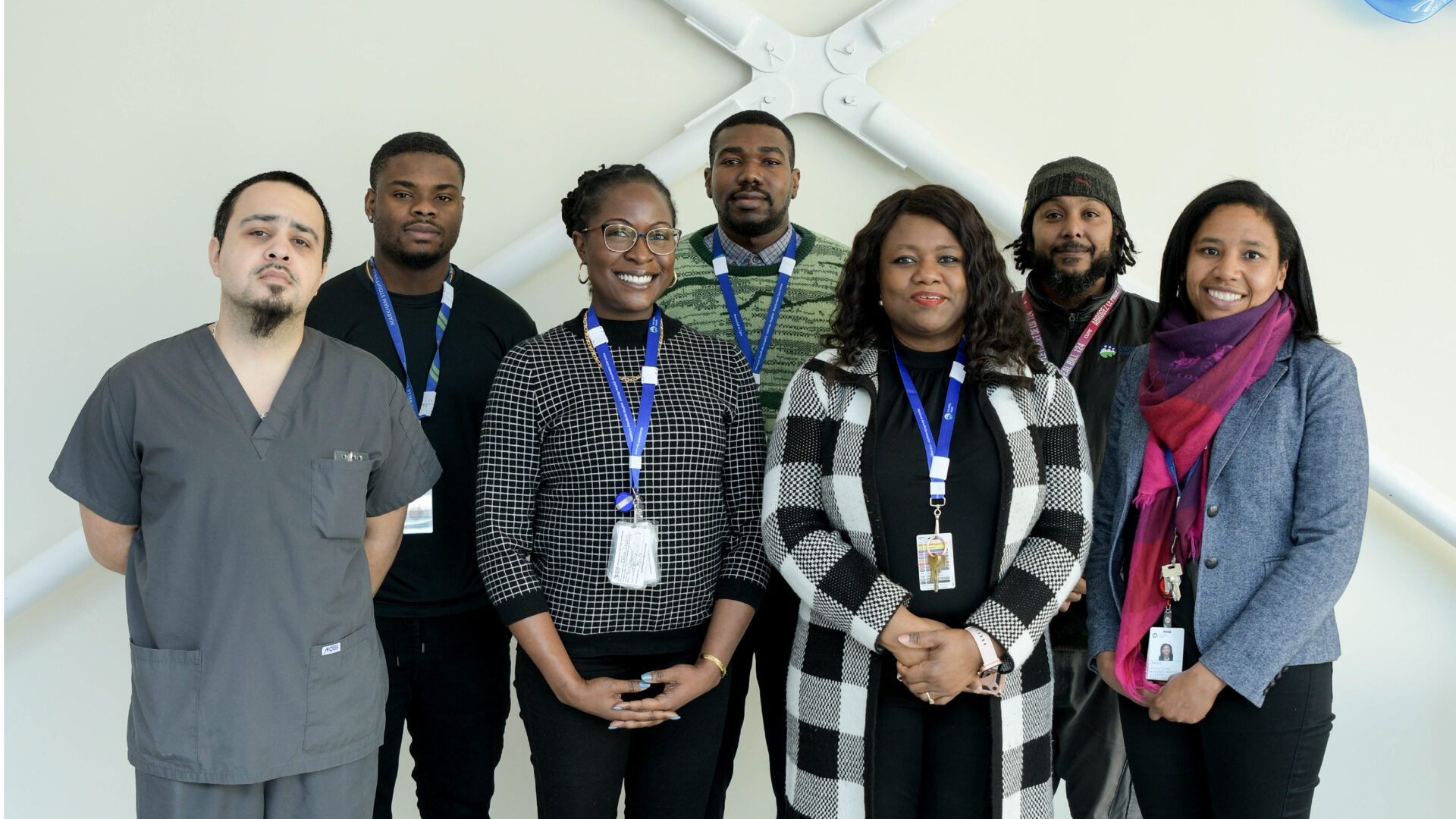 Photo of members of the Network for Black Employees at Oak Valley Health