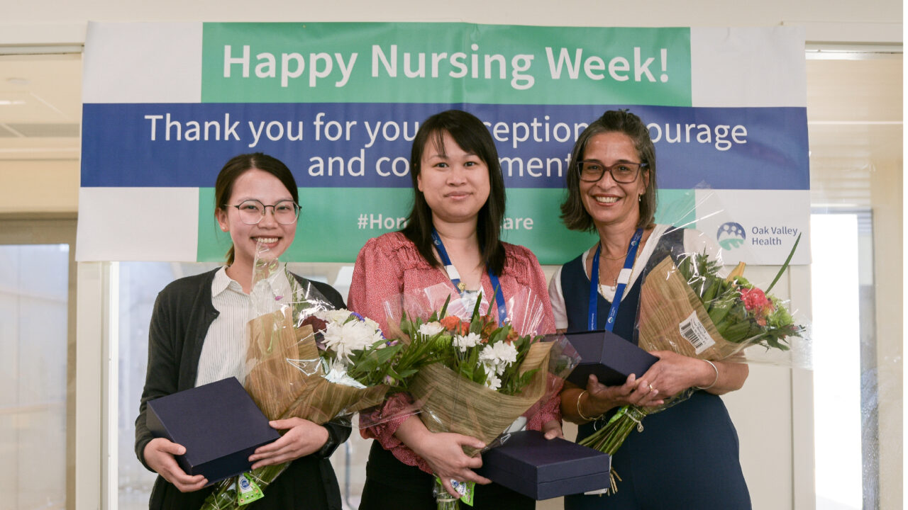 Oak Valley Health celebrates nurses for their outstanding contributions to patient care during National Nursing Week